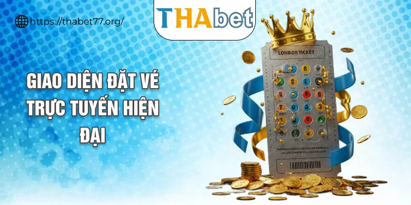 Giao diện đặt vé trực tuyến hiện đại